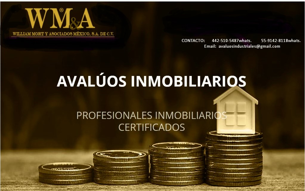Avalúos INMUEBLES, QUERETARO.